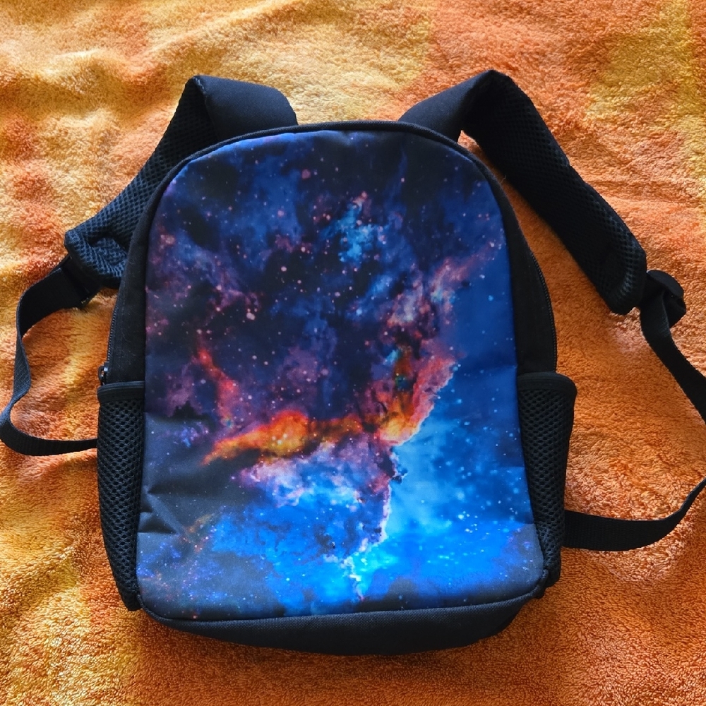 Galaxy Print Backpack